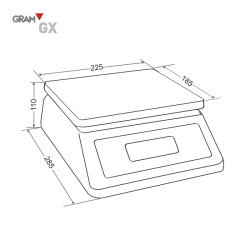 Balanza Gram GX 15Kg