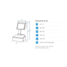 Balanza PC Dibal CS-2155 Doble Cuerpo Etiquetas