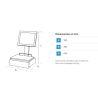 Balanza PC Dibal CS-2255 Doble Cuerpo Etiquetas